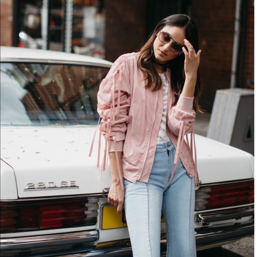 STORETS Satin Bomber Jacket - Picture 7 of 7